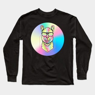 Pastel Alpaca Long Sleeve T-Shirt